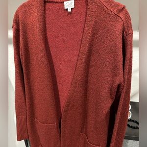 Cielo cardigan fits oversized